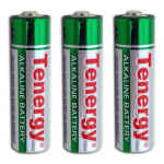  Tenergy Alkaline AA Batteries 