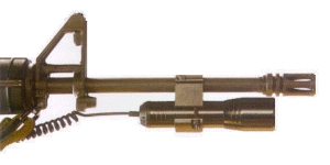  TH10 Mounted To Rifle With Optional B2 Adapter 