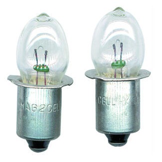 MAGLITE LMXA201 Flashlight Replacement Bulb Lamp 2-Cell C & D Xenon Bi-Pin New! 